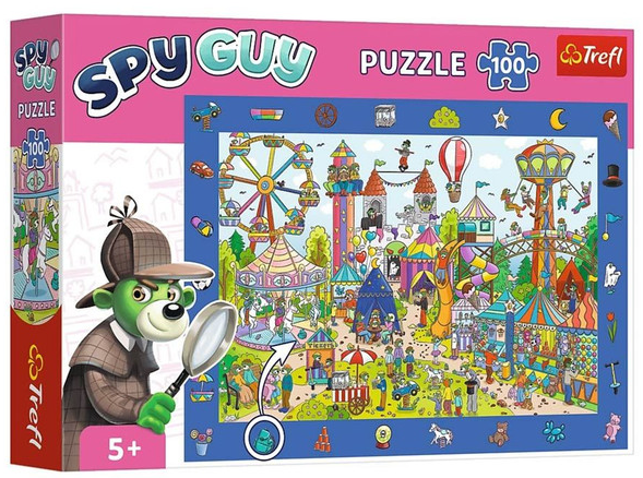 Spy Guy: Amusement Park 100pc puzzle